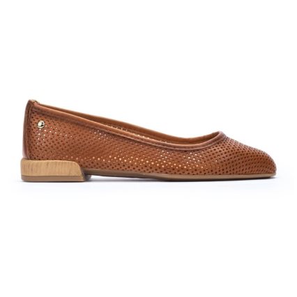 Women's Pikolinos ALMERIA Ballet Flats Brown | NZ M7A1Q38